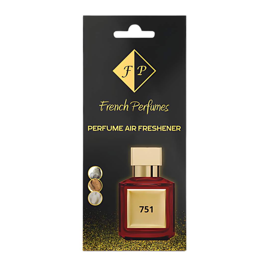 Pakabinamas automobilio kvapas įkvėptas Baccarat Rouge 540 Extrait